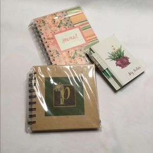 Michael’s journals and notepad